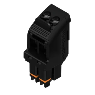Weidmüller - Kabelconnector voor printplaatconnector - BHZ 5.00/02/90LH BK/BK 1069330000 18213202