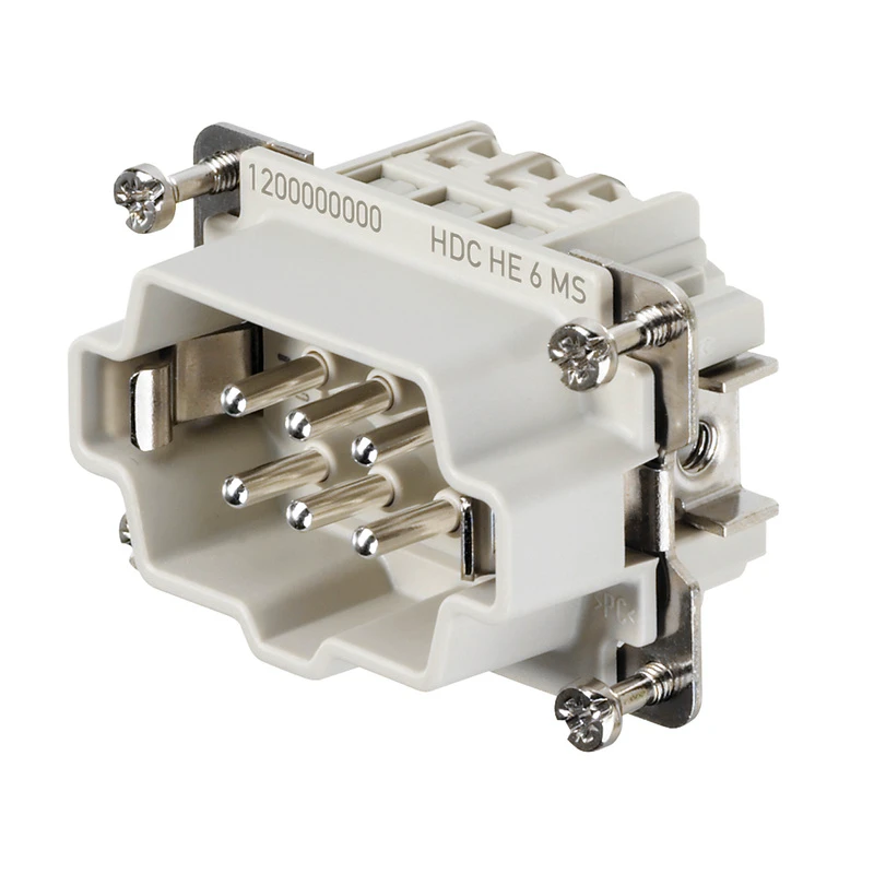 Weidmüller Contactblok voor rechthoekige connector HDC HE 6 MS 1200000000 18221732