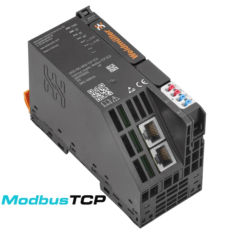 Weidmüller Veldbus, dec. periferie - basiseenheid UR20-FBC-MOD-TCP-ECO 2659700000 18222761
