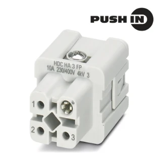 Weidmüller - Contactblok voor rechthoekige connector - HDC HA 3 FP 2985550000 18223134