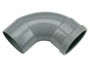 Wavin - Fitting met 2 aansluitingen - PVC BOCHT 88GR 125MM MOF/SPIE 8807500204 18239564