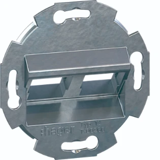 Hager - Onderdeel/centraalplaat communicatie-schakelmateriaal - GMDM122 GMDM122 18269394