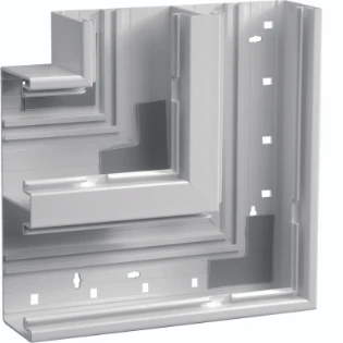 Hager - Verticaal hoekstuk wandgoot - BR652105D7035 BR652105D7035 18269528