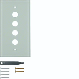 Hager - Afdekraam schakelmateriaal - 1394 1394 18270276
