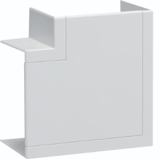 Hager - Verticaal hoekstuk wandgoot - BR651005H9016 BR651005H9016 18271130