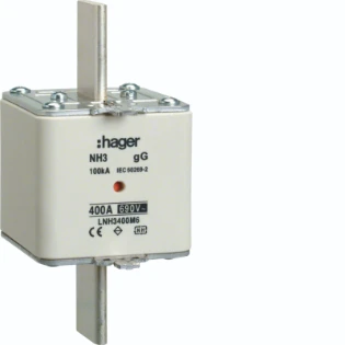Hager - Smeltpatroon (mes) - LNH3400M6 LNH3400M6 18271194