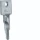 Hager - Sleutel voor kast/lessenaar - VZ312 VZ312 18271528