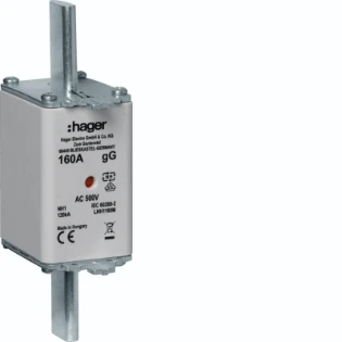 Hager - Smeltpatroon (mes) - LNH1160M LNH1160M 18272161