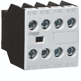 Hager - Nevenapparaat modulair - EVA008 EVA008 18272184