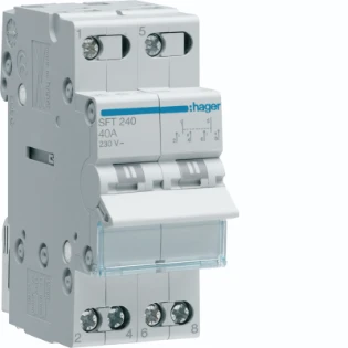 Hager - Inbouwschakelaar modulair - SFT240 SFT240 18272206