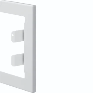 Hager - Flensplaat wandgoot - BR65100W9016 BR65100W9016 18273604