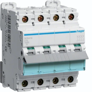 Hager - Installatieautomaat - NDN416 NDN416 18274006