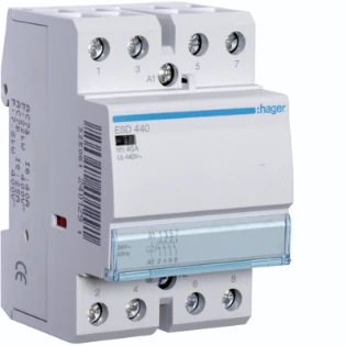 Hager - Installatiehulpschakelaar modulair - ESD440 ESD440 18274263