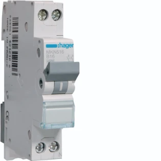 Hager - Installatieautomaat - MKN516 MKN516 18274454