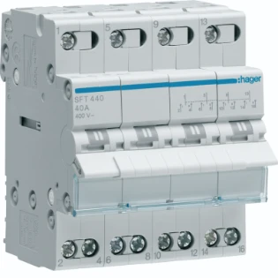 Hager - Inbouwschakelaar modulair - SFT440 SFT440 18274547