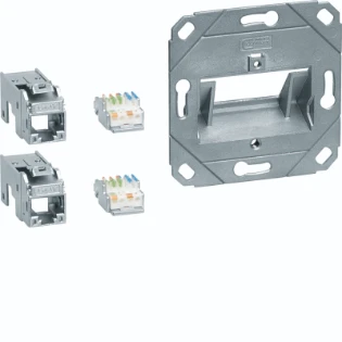 Hager - Datacom contactdoos (twisted pair) - GMKSRJ45C6A2 GMKSRJ45C6A2 18275233