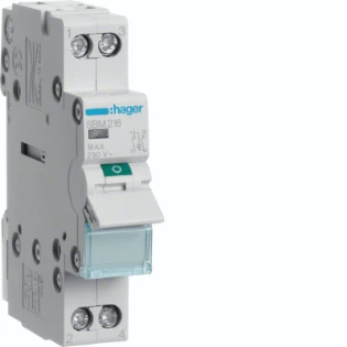 Hager - Inbouwschakelaar modulair - SBM216 SBM216 18276135