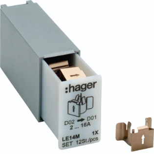 Hager - Schroefkop D0-zekering - LE14M LE14M 18277033