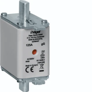Hager - Smeltpatroon (mes) - LNH0125M LNH0125M 18278770