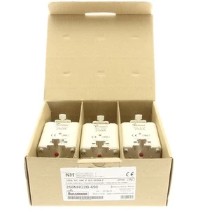 Eaton - Smeltpatroon (mes) - NH FUSE 250A 500V gG SIZE 2 DUAL IN 250NHG2B 183599