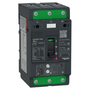 Schneider Electric - Motorbeveiligingsschakelaar - GV4PE115N GV4PE115N 18362514