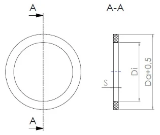 Wiska - Pakkingring - EADR25 10062804 18558105