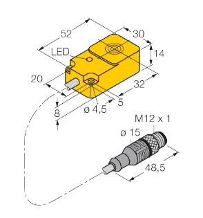 Turck - RFID-lezer - TN-Q14-0.15-RS4.47T/C53 7030779 18579726