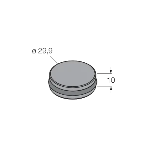 Turck - RFID-Transponder - TW-R30-M-B128 7030210 18580012