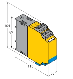 Turck - Stromingsmonitor - FMX-IM-3UR38X 7525103 18580133