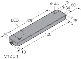 Turck - RFID-lezer - TNLR-Q80L400-H1147 7030204 18580442