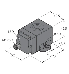 Turck - RFID-lezer - TNSLR-Q42TWD-H1147 7030424 18580742
