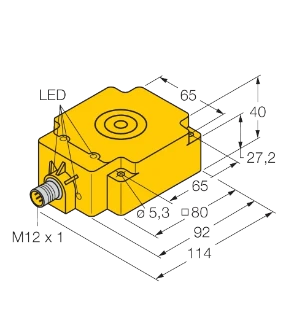 Turck - RFID-lezer - TNLR-Q80-H1147-EX 7030303 18580900