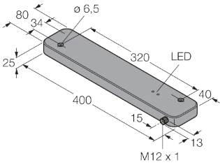 Turck - RFID-lezer - TNLR-Q80L400-H1147L 7030234 18580941