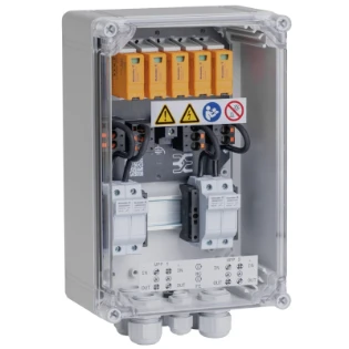Weidmüller - Fotovoltaische DC Stringbox - PVC DC 1IF 1O 2MPP SPD1R CG 10 8000137870 18582910