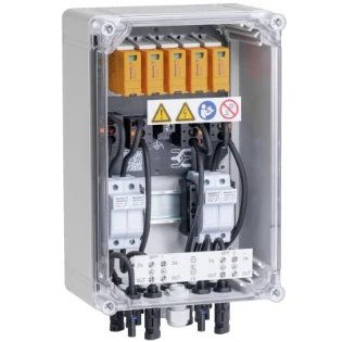 Weidmüller - Fotovoltaische DC Stringbox - PVC DC 1IF 1O 2MPP SPD1R WM4C 10 8000137869 18582919