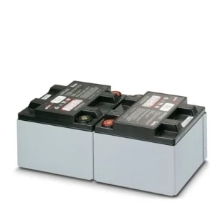 Phoenix Contact - Toebehoren/onderdelen voor accu/batterij/oplader - UPS-BAT-KIT-WTR 2X12V/26AH 2908369 18672612