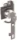 ABB - Toebehoren/onderdelen voor laagspannings-schakeltechniek - KLC-S Key lock open N.20009 E1.2 1SDA073787R1 18767465