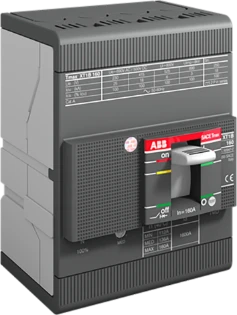 ABB - Vermogensschakelaar voor trafo-, generator- en installatiebeveiliging - XT1B 160/ 50   TMD FF 4 1SDA066815R1 18767589