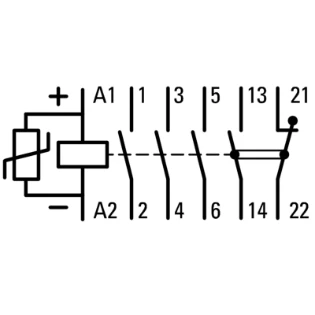 Eaton - Magneetschakelaar - DILM17-11(RDC24)-PI 199283 18880224