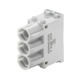 Weidmüller - Contactblok voor rechthoekige connector - HDC MPN 3 2637340000 2127602