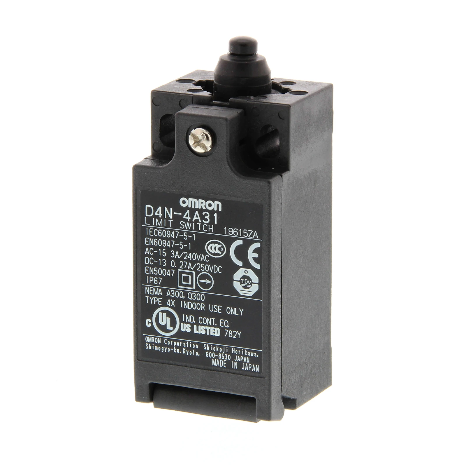 Omron Eindschakelaar D4N-1131 D4N 0037M 2136678
