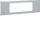 Hager - Afdekplaat installatiecomponenten wandgoot - L91137030 L91137030 2179796