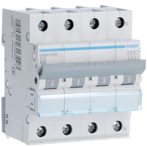Hager - Installatieautomaat - MBN610E MBN610E 2180914