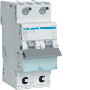 Hager - Installatieautomaat - MBS250E MBS250E 2180929