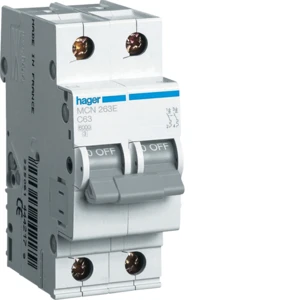 Hager - Installatieautomaat - MCN263E MCN263E 2180977