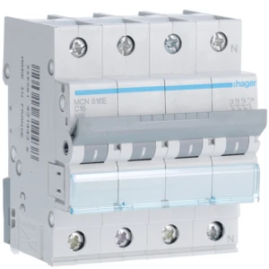 Hager - Installatieautomaat - MCN616E MCN616E 2181014