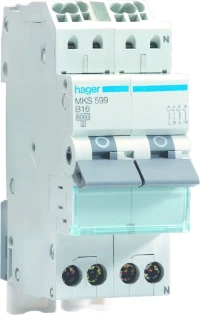 Hager - Installatieautomaat - MKS599 MKS599 2181091