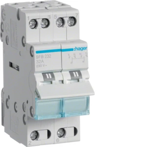 Hager - Inbouwschakelaar modulair - SFB232 SFB232 2181551