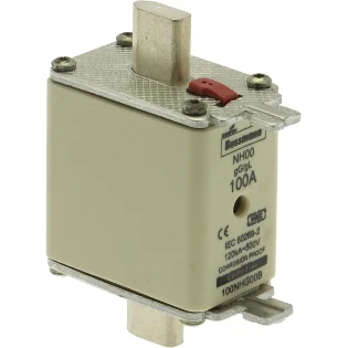 Eaton - Smeltpatroon (mes) - FUSE NH 00 gG 100A 500V D.I. 100NHG00B 2228014