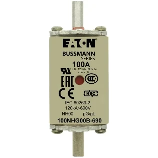 Eaton - Smeltpatroon (mes) - NH FUSE 100AMP 690V gG SIZE 00 100NHG00B-690 2228016
